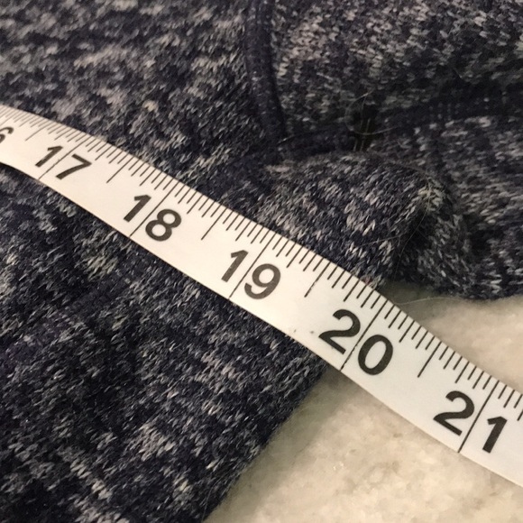 Antigua Fortune Quarter Zip Pullover Womens Size M Navy Heather Sweater - Picture 7 of 9